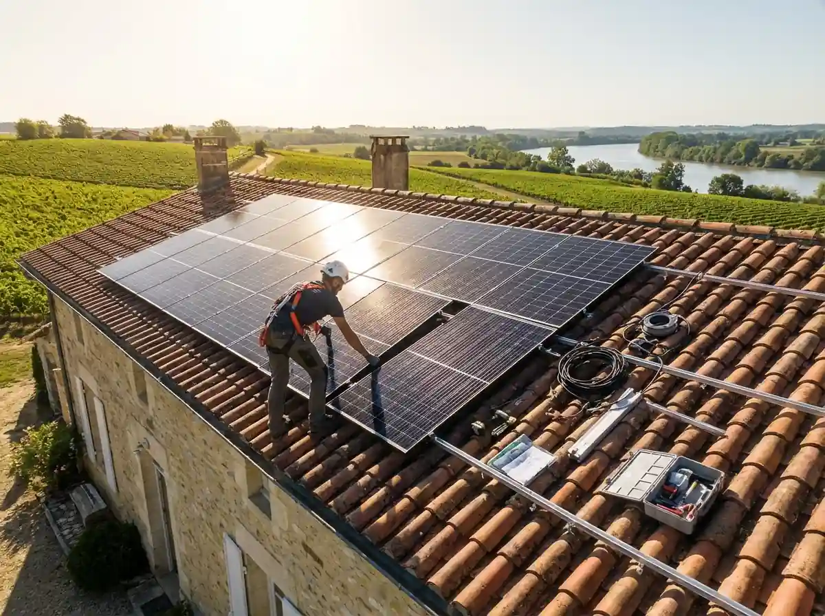 Installation de Panneaux Solaires La Réole