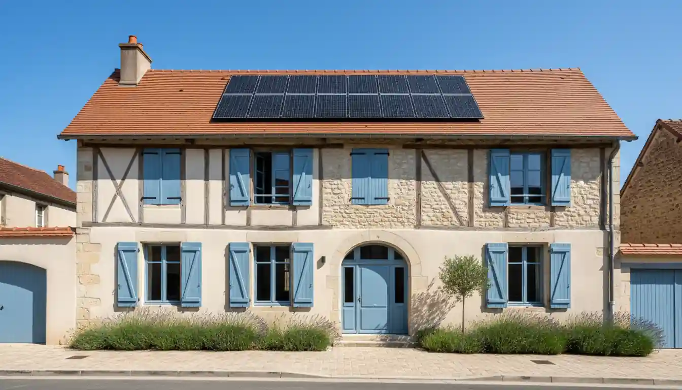 Installation de Panneaux Solaires à La Réole, Centre-ville