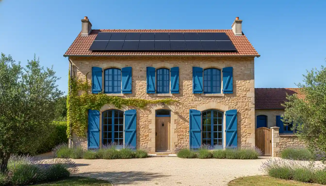 Installation de Panneaux Solaires à La Réole, Le Prat