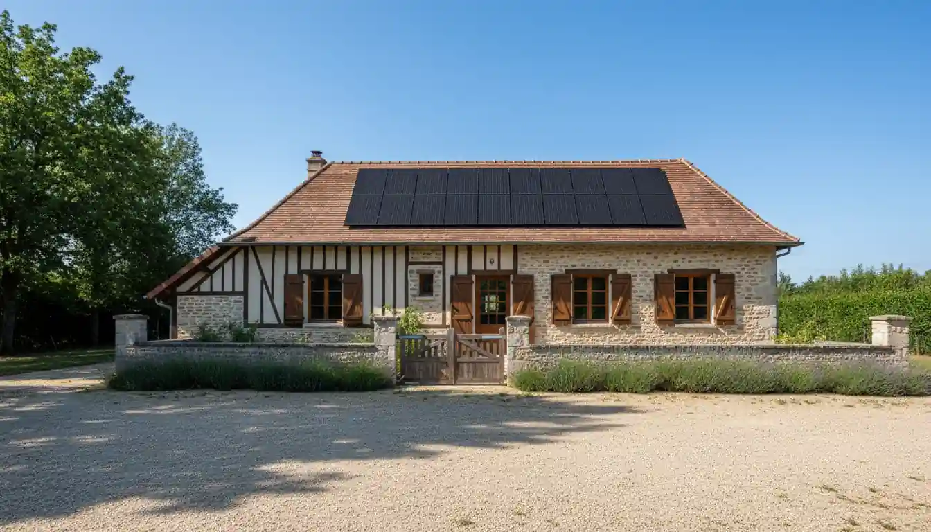 Installation de Panneaux Solaires à La Réole, Le Terrefort