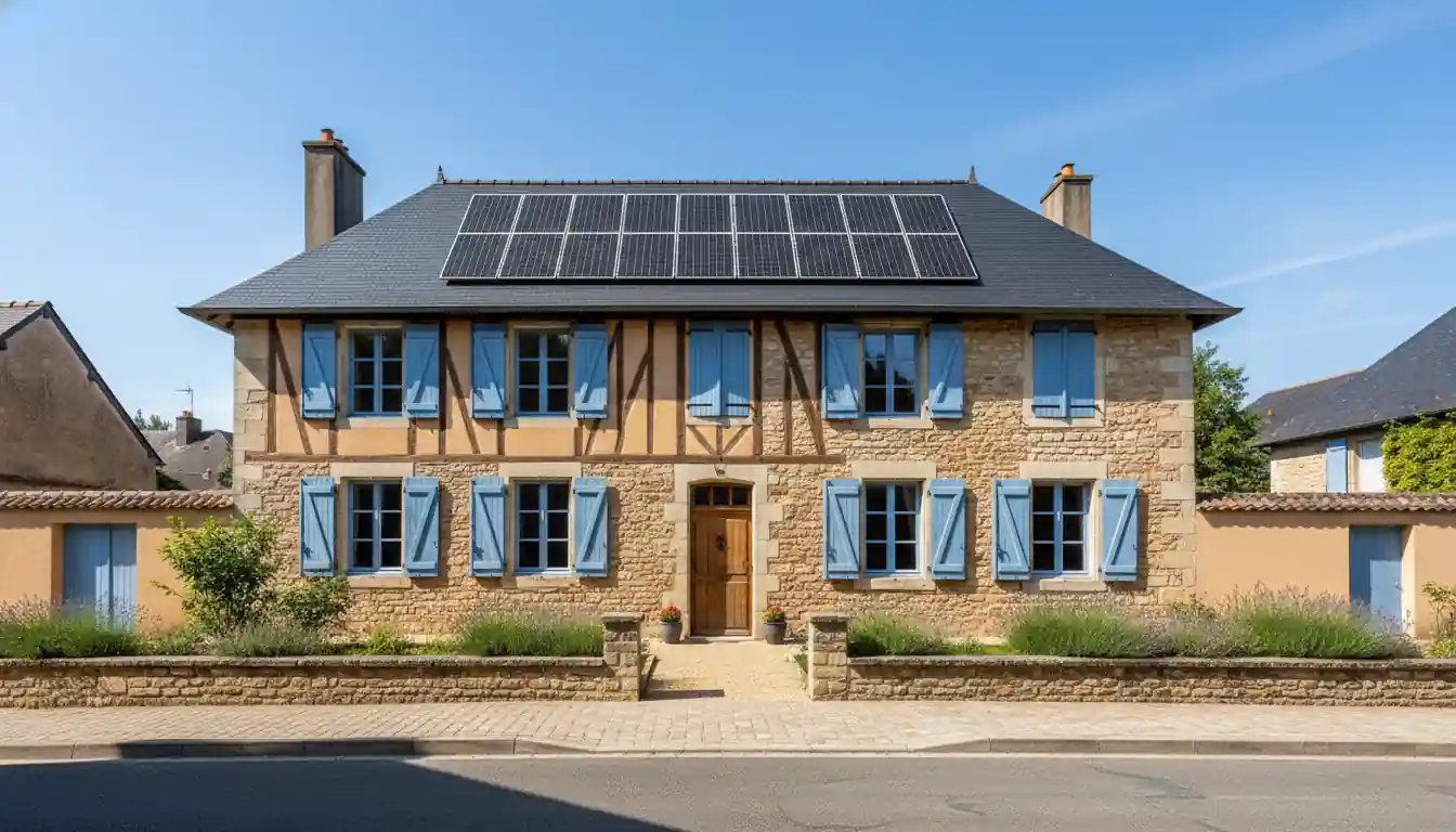 Installation de Panneaux Solaires à La Réole, Quartier Saint-Pierre